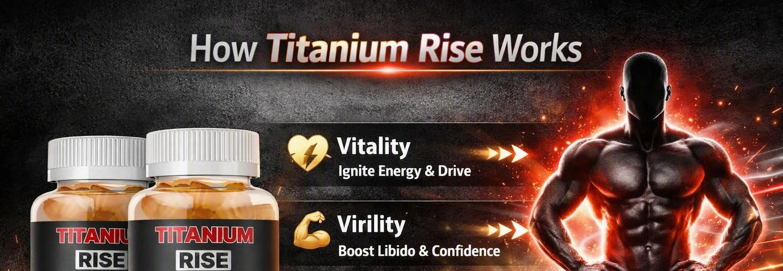 How Titanium Rise works: vitality ignite energy and drive, virility boost libido and confidence